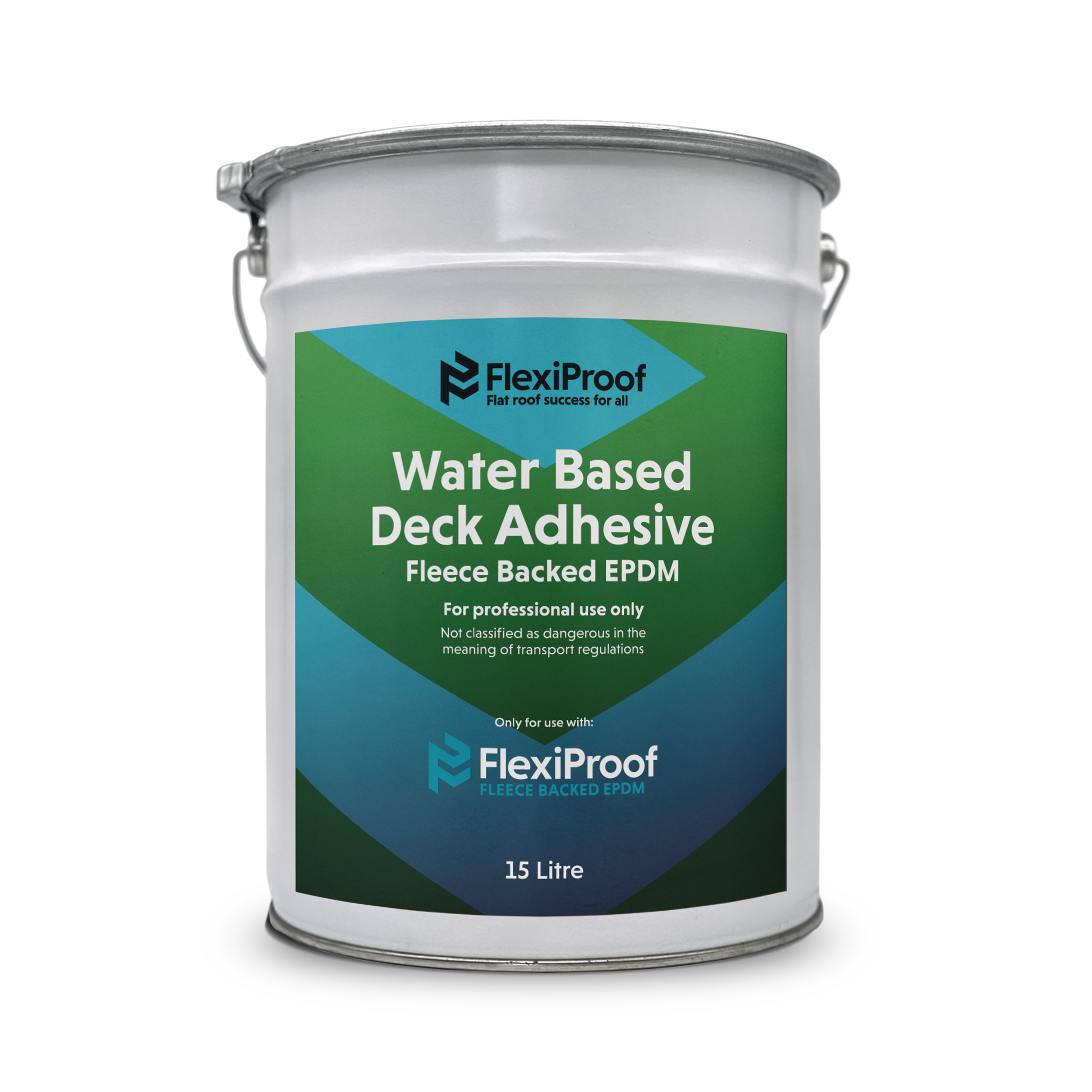 Water based deck adhesive